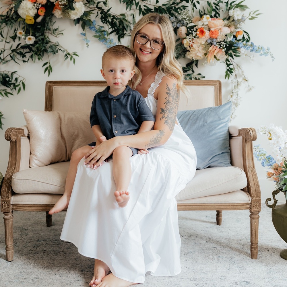 Maxi white Abercrombie dress